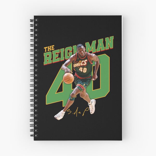Item preview, Shawn Kemp The Reignman Legend Basketball Signature Vintage Retro 80s 90s Bootleg Rap Style designed and sold by HayleyMonahan.