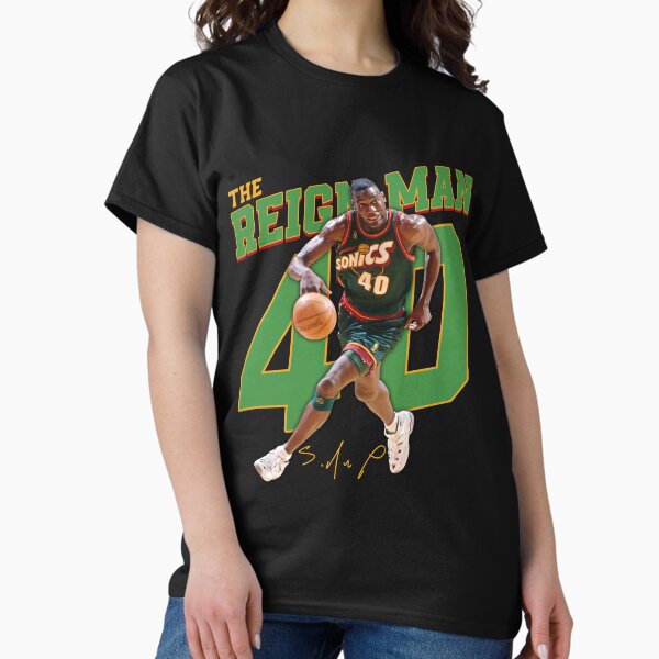 Item preview, Shawn Kemp The Reignman Legend Basketball Signature Vintage Retro 80s 90s Bootleg Rap Style designed and sold by HayleyMonahan.