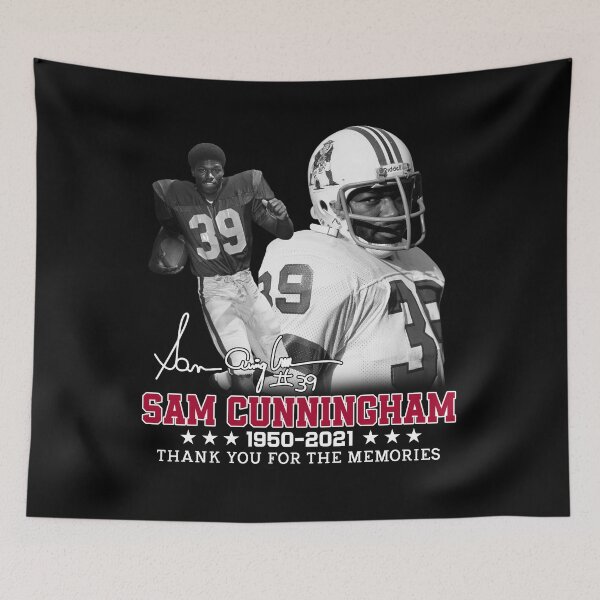 Item preview, Sam Cunningham Football Signature Vintage Retro 80s 90s Bootleg Rap Style designed and sold by Lea Schiller ⭐⭐⭐⭐⭐(216).
