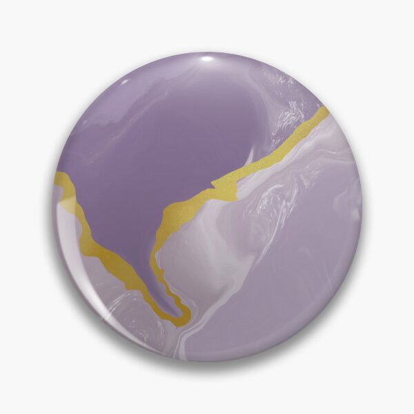 Item preview, Abstract violet,gold marble pattern designed and sold by cutecrazytshirt.