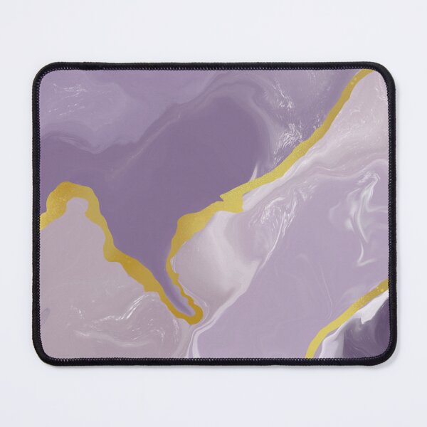 Item preview, Abstract violet,gold marble pattern designed and sold by cutecrazytshirt.