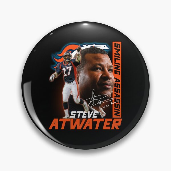 Item preview, Steve Atwater Football Signature Vintage Retro 80s 90s Bootleg Rap Style designed and sold by Lea Schiller ⭐⭐⭐⭐⭐(216).