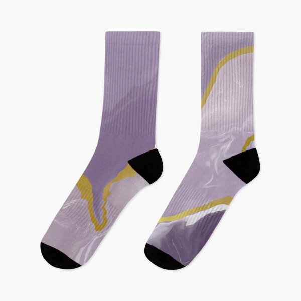 Item preview, Abstract violet,gold marble pattern designed and sold by cutecrazytshirt.