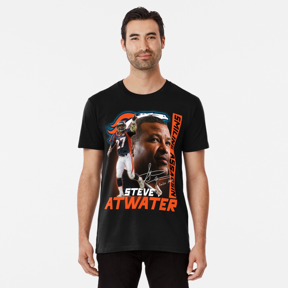 Steve Atwater Football Signature Vintage Retro 80s 90s Bootleg Rap Style |  Kids T-Shirt