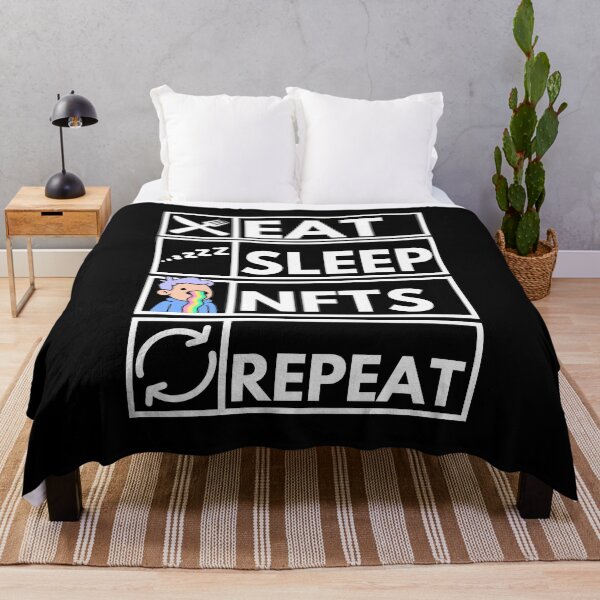 Item preview, Eat Sleep NFTs Repeat  designed and sold by nft-millionaire.