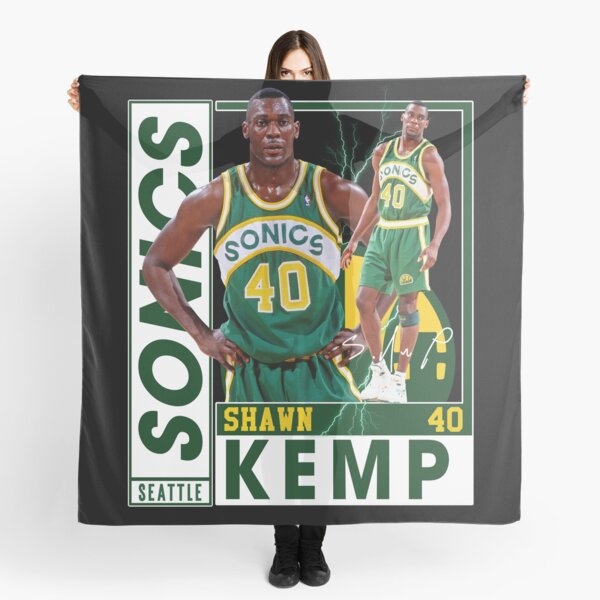 Item preview, Shawn Kemp The Reignman Legend Basketball Signature Vintage Retro 80s 90s Bootleg Rap Style designed and sold by HayleyMonahan.