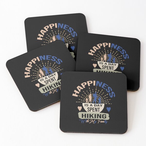 Item preview, Happiness Is A Day Spent Hiking With My family Cute Hiking Lovers Gift  designed and sold by pedrored369.