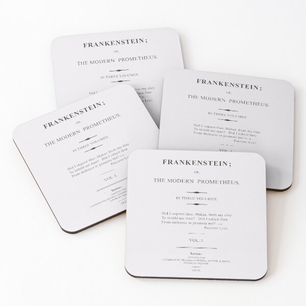 Item preview, Mary Shelley's Frankenstein - or The Modern Prometheus - Page 1 designed and sold by mymymagic.