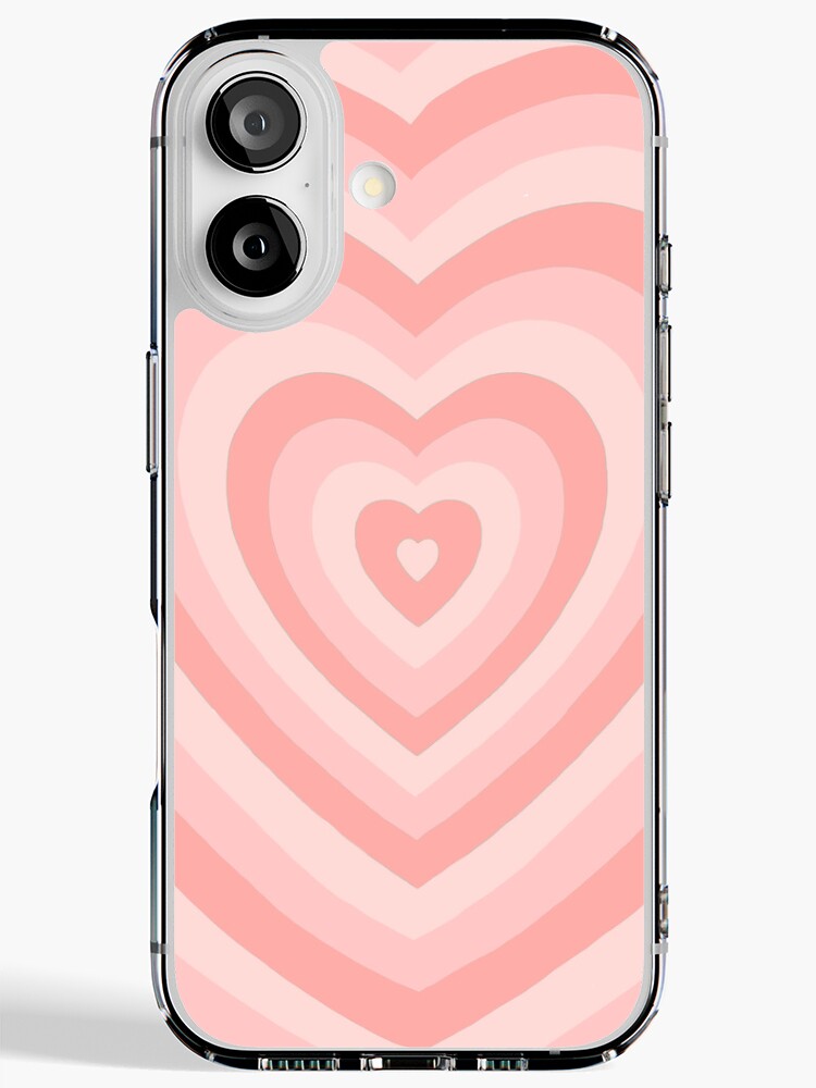 Pink Preppy Hearts Phone Case