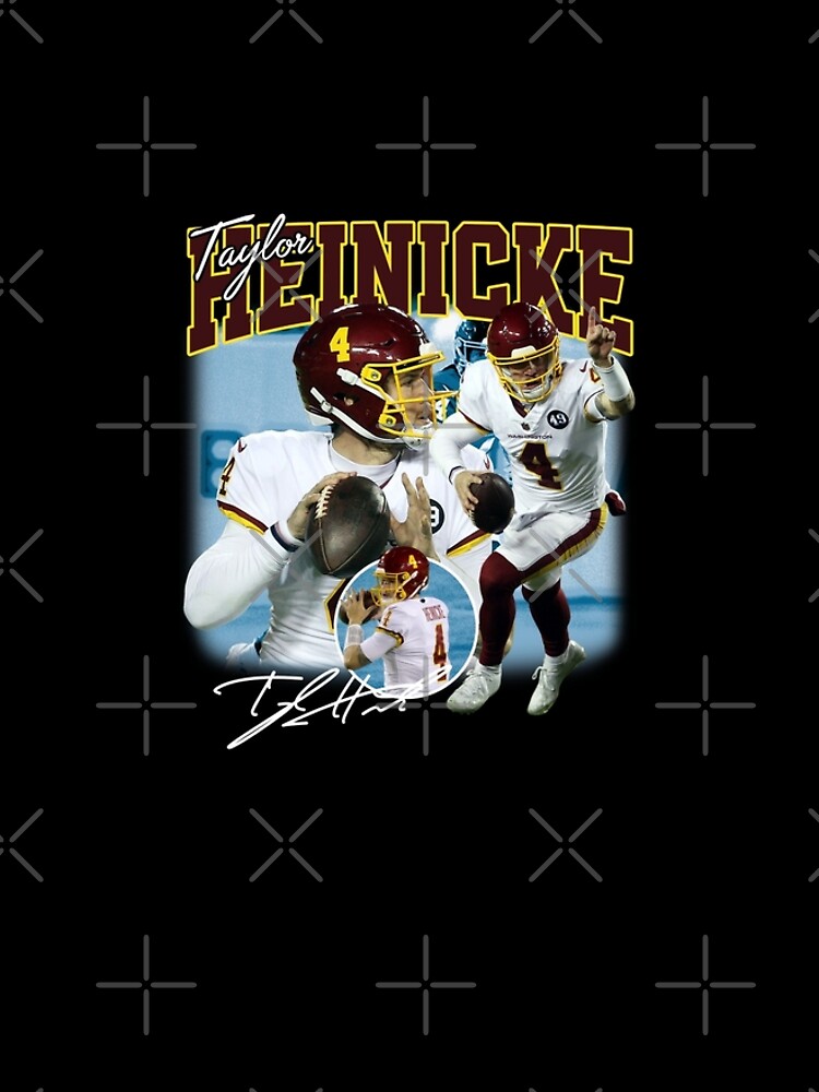 Taylor Heinicke Football Signature Vintage Retro 80s 90s Bootleg Rap Style  Kids T-Shirt for Sale by Lea Schiller (216)