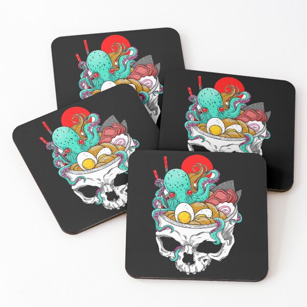 Item preview, Ramen Skull Anime Japanese Skeleton Ramen Halloween Noodle Skull Kawaii  designed and sold by EyanShop.
