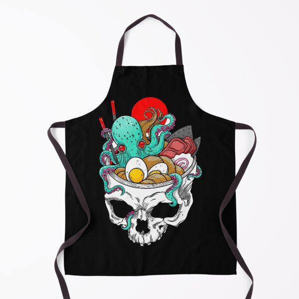 Item preview, Ramen Skull Anime Japanese Skeleton Ramen Halloween Noodle Skull Kawaii designed and sold by EyanShop.