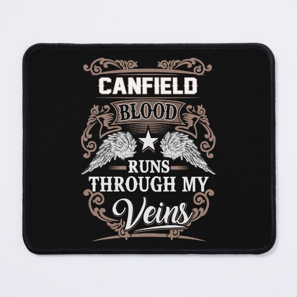 Item preview, Canfield Name T Shirt - Canfield Blood Runs Through My Veins Gift Item Tee designed and sold by pourvasecandi.