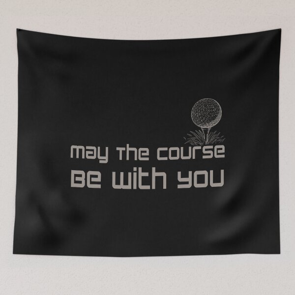 Item preview, May The Course Be With You-Golf Club-Golf Lover-Golf Fanatic-Funny Golf- designed and sold by SighFly52.