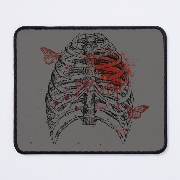 Item preview, Grungy Butterfly Rib Cage designed and sold by Harrostyle.