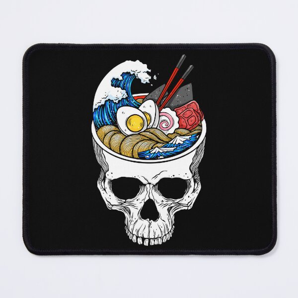 Item preview, Ramen Skull Anime Japanese Skeleton Ramen Halloween Noodle Skull Kawaii designed and sold by EyanShop.
