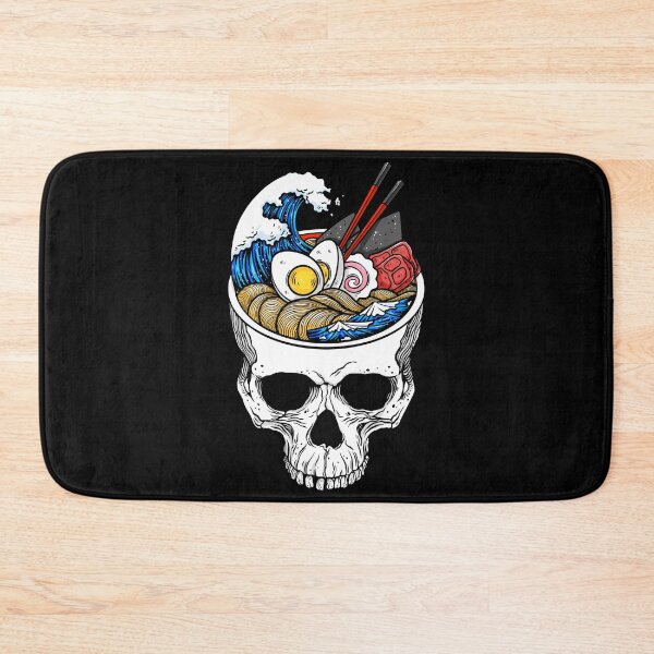 Item preview, Ramen Skull Anime Japanese Skeleton Ramen Halloween Noodle Skull Kawaii  designed and sold by EyanShop.