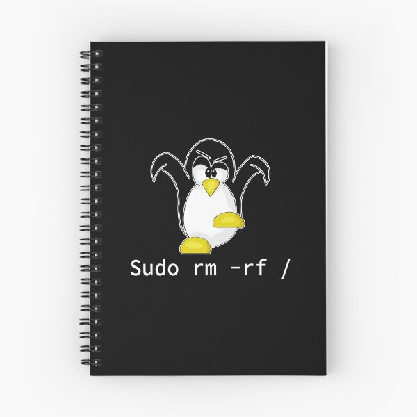 Item preview, Tux Linux Penguin Sudo Rm Rf Programmer Developer Hacker designed and sold by madisonbau.