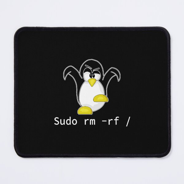 Item preview, Tux Linux Penguin Sudo Rm Rf Programmer Developer Hacker designed and sold by madisonbau.