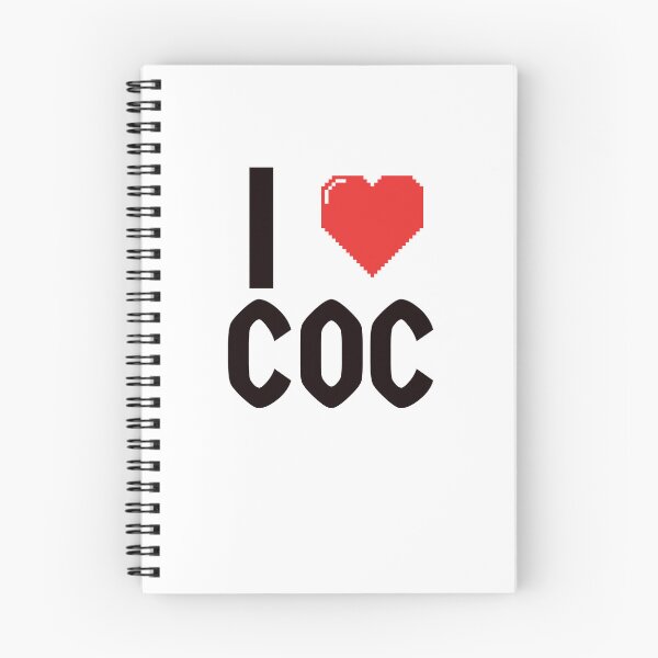 Item preview, I Love Coc, I heart Coc, Red Heart Icon, Black Text, Quote, Sayings, Expression designed and sold by workshop5.