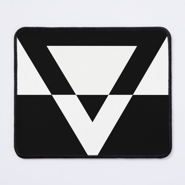 Item preview, Black and White Triangle designed and sold by twistidd.