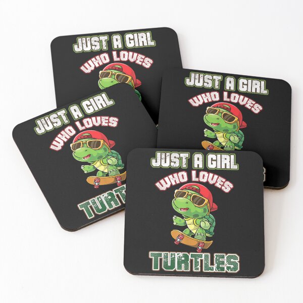 Item preview, Just A Girl Who Loves Turtles N Girls Sea Turtle Lover  designed and sold by jennifera11.