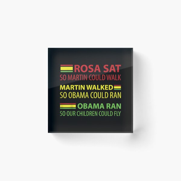Item preview, Back History And African Heritage Pride Rosa Martin Obama  designed and sold by cysandy.