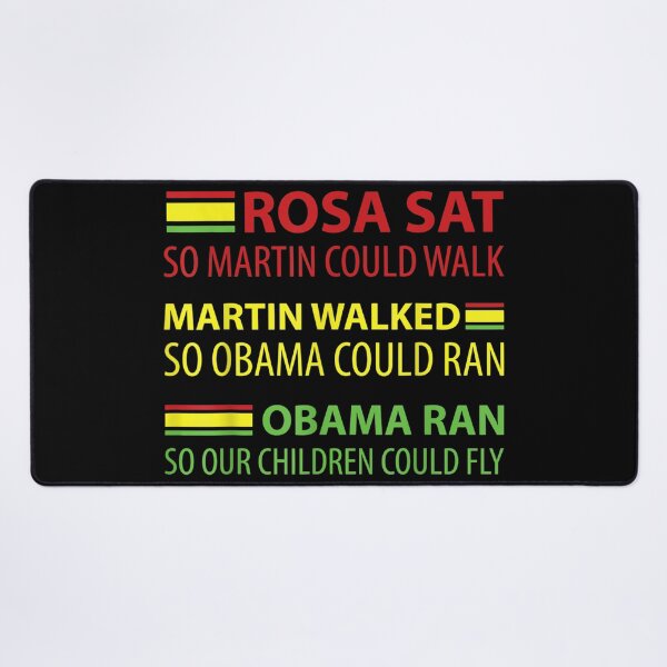 Item preview, Back History And African Heritage Pride Rosa Martin Obama designed and sold by cysandy.