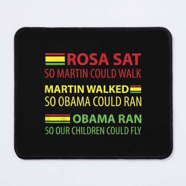 Item preview, Back History And African Heritage Pride Rosa Martin Obama designed and sold by cysandy.