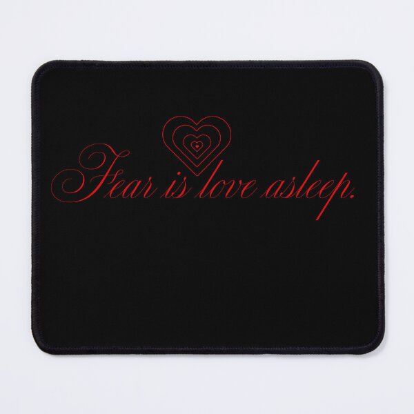 Item preview, Fear is love asleep. designed and sold by Plumtree81.