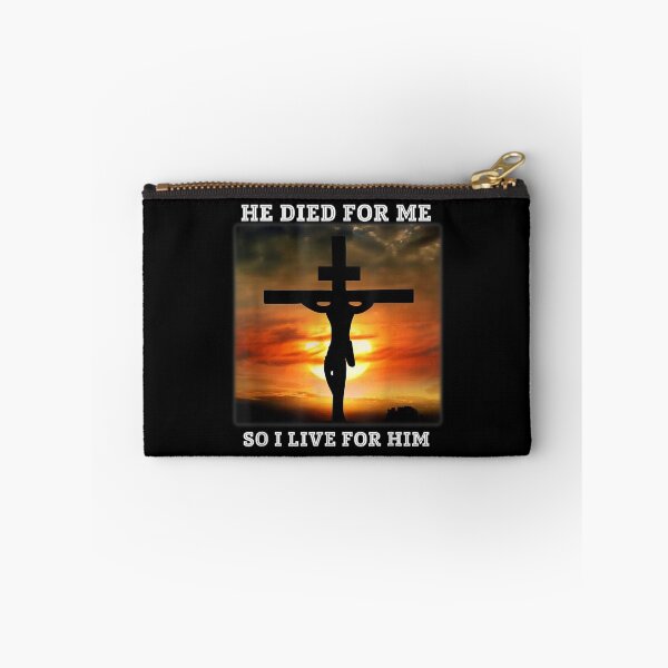 Item preview, He Died For Me And So I Live For Him Christian Jesus Cross  designed and sold by bessiey23.