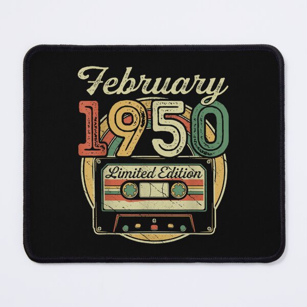Item preview, Retro February 1950 Cassette Tape 72nd Birthday Decorations designed and sold by jennifera11.