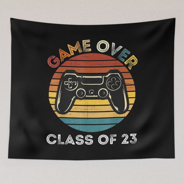 Item preview, Class Of 2023 Senior 23 Graduation Gift Idea Video Game Over  designed and sold by cysandy.