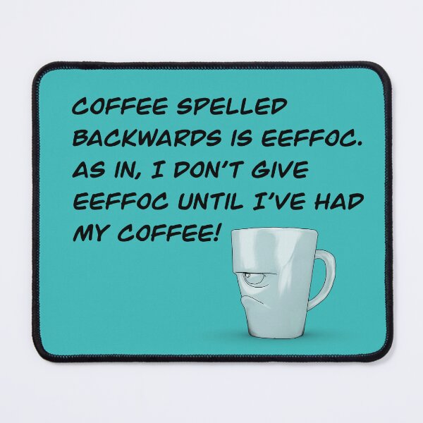 Item preview, EEFFOC Black Text designed and sold by Black-Orc.