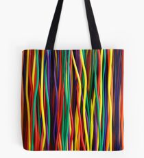 Rainbow Rods Tote Bag