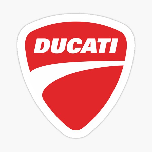 Adesivi per moto classiche Ducati Rosso Sticker Logo - Star Sam