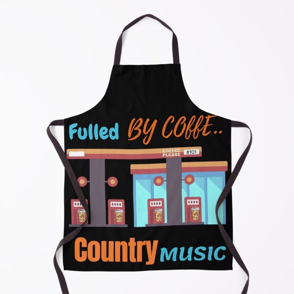 Item preview, Fuelled by coffe and country Music Party Classic T-shirt designed and sold by MasterPiece.