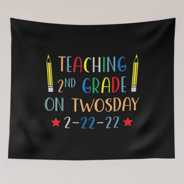 Item preview, Teaching 2nd Grade On Twosday 2 22 22 22nd February 2022  designed and sold by jennifera11.
