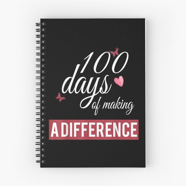 Item preview, Funny 100 Days Making A Difference 100th Day Of School Cool  designed and sold by bessiey23.