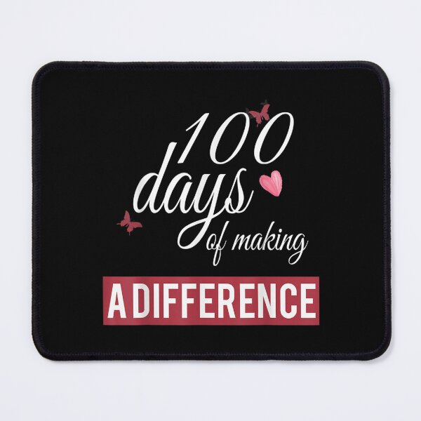 Item preview, Funny 100 Days Making A Difference 100th Day Of School Cool  designed and sold by bessiey23.