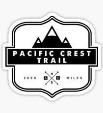 Pacific Crest Trail - PCT Mountain Hiking Backcountry Camping Sticker