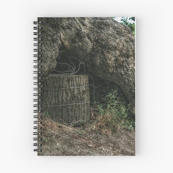 Item preview, Stump Wrapped in Barbed Wire designed and sold by SarahEL17.