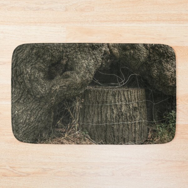Item preview, Stump Wrapped in Fence Wire designed and sold by SarahEL17.