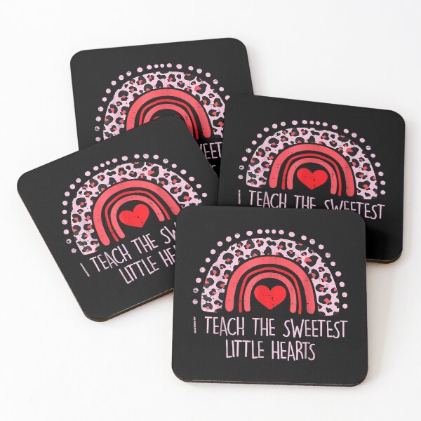 Item preview, I Teach The Sweetest Hearts Rainbow Teacher Valentines Day  designed and sold by bessiey23.
