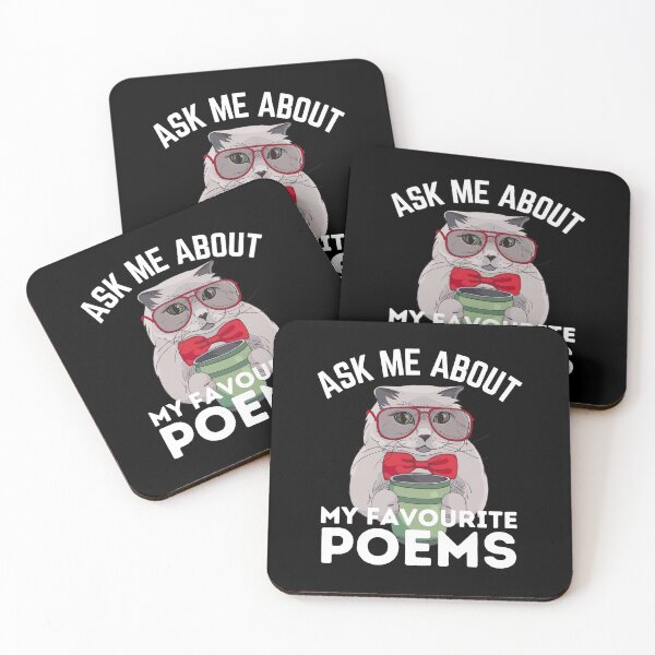 Item preview, Ask Me About My Favourite Poems designed and sold by DAFIN.