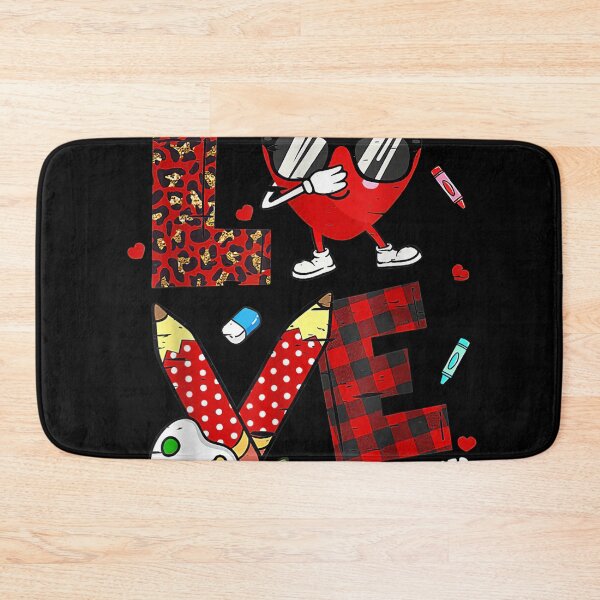 Item preview, Love Heart Dabbing Pre K Teacher Valentine Leopard Pattern  designed and sold by cysandy.