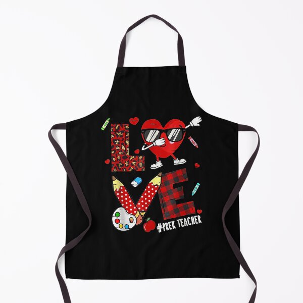 Item preview, Love Heart Dabbing Pre K Teacher Valentine Leopard Pattern  designed and sold by cysandy.