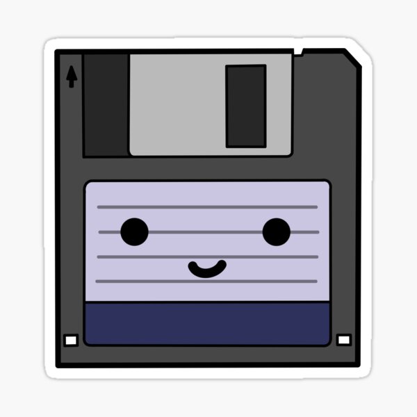 Item preview, Happy Floppy Disk designed and sold by laurajopeas.