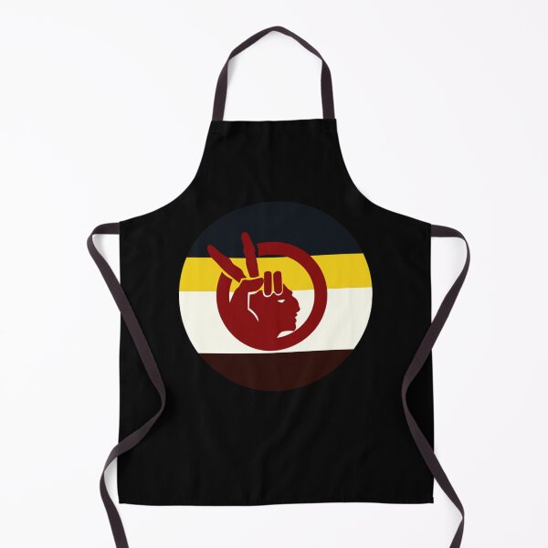 Item preview, Native American Movement Flag Round Retro designed and sold by BananaAnnadi.