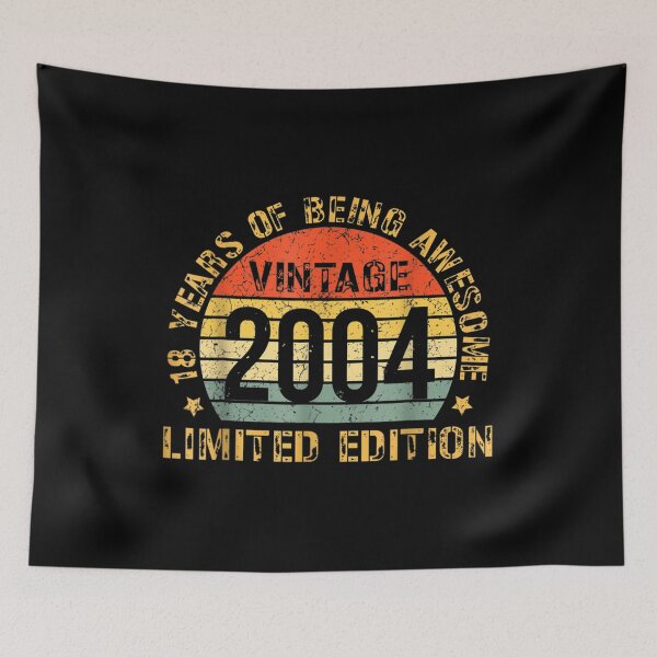 Item preview, Est 2004 Limited Edition 18th Birthday Gifts 18 Year Old  designed and sold by cysandy.